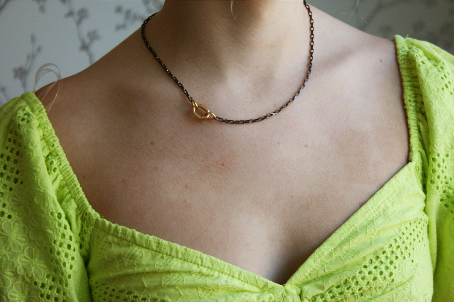 Black Chain Link Choker