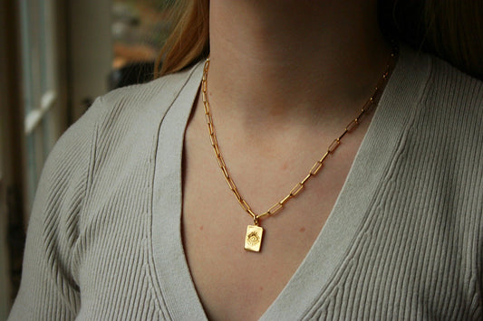 Square Eye Necklace