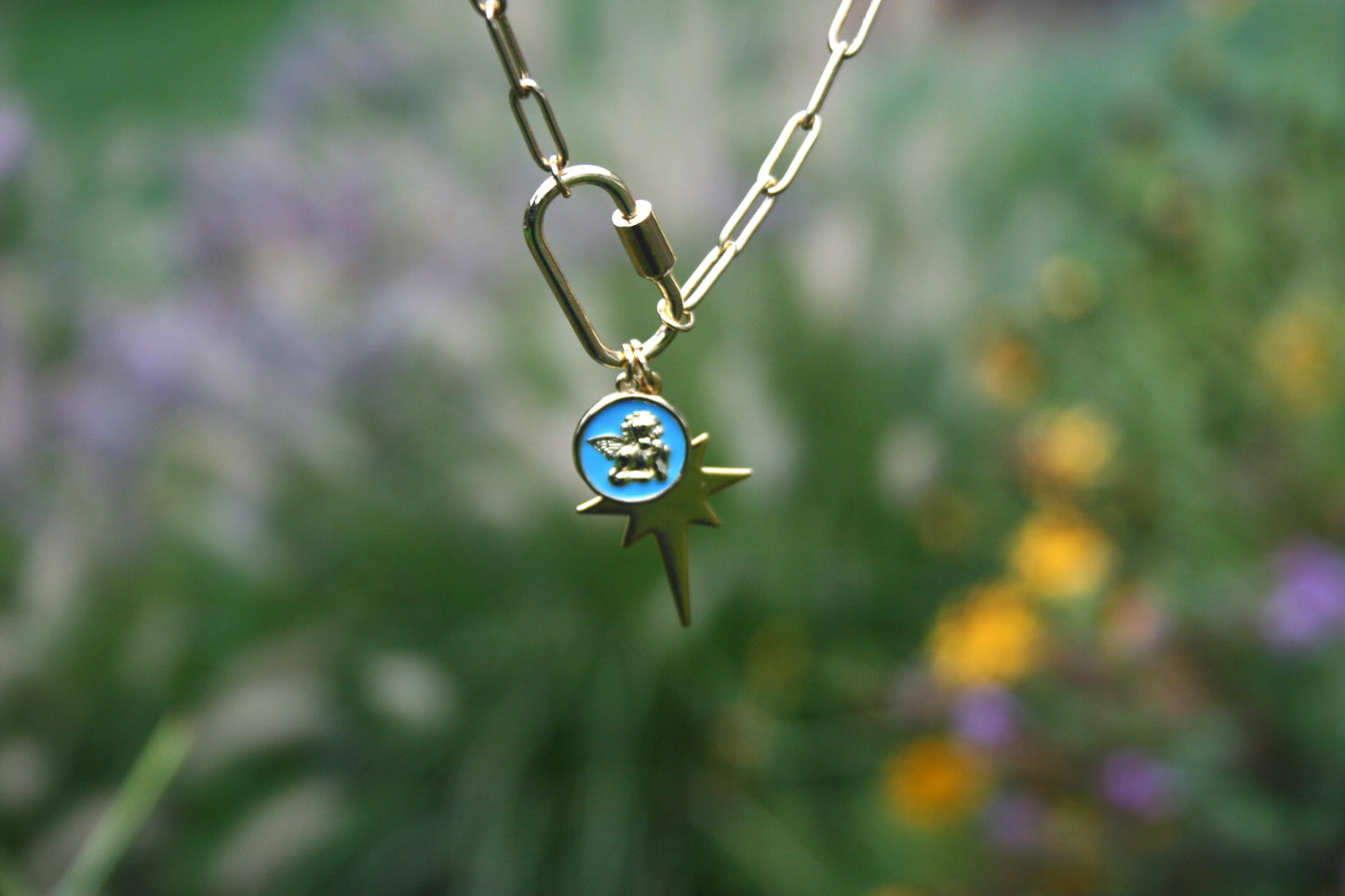 Blue or White Star Angel