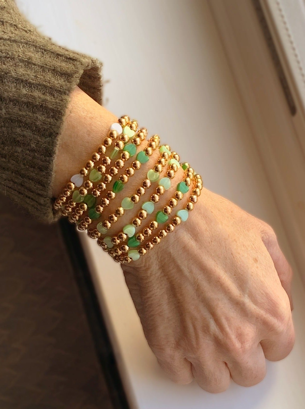 Neilly Neil Heart and Gold Bracelet – Neilly Jewelry